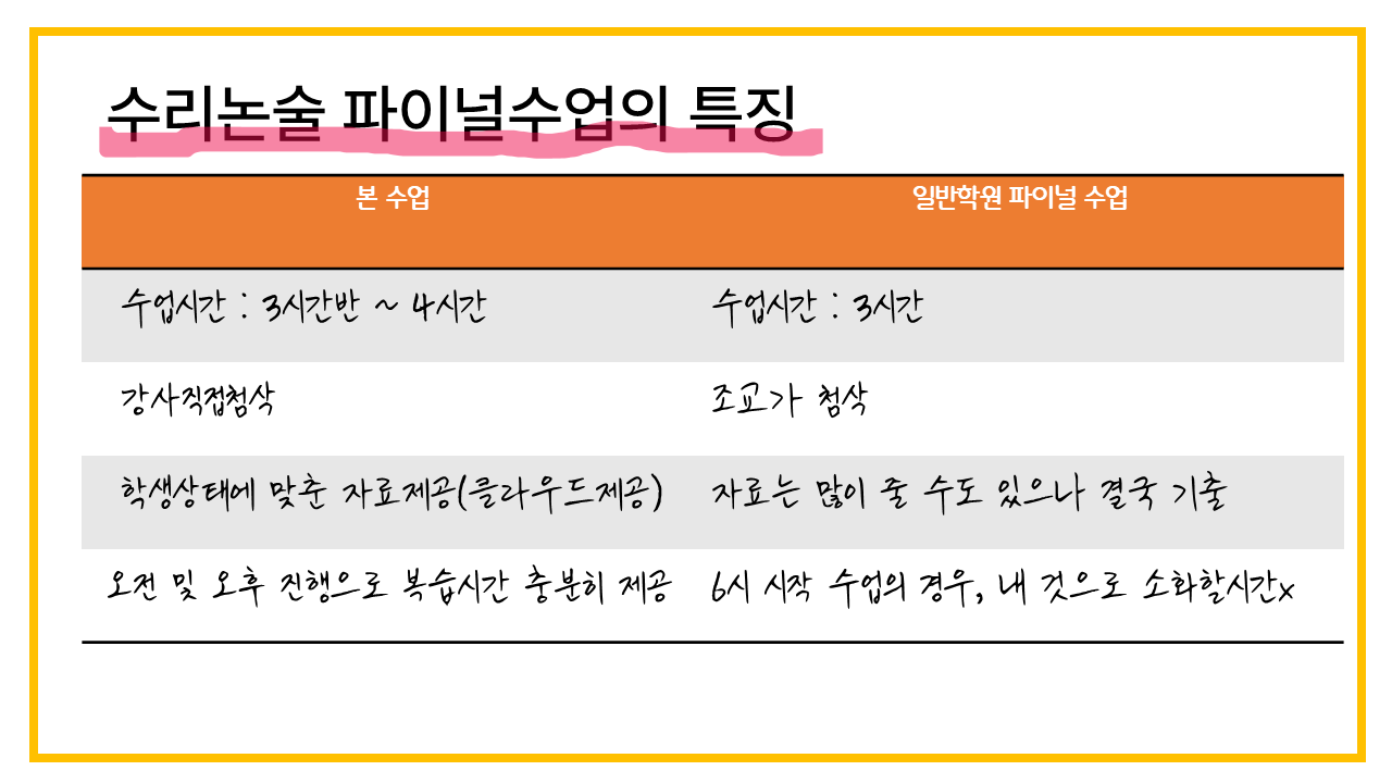 수업 특징 이미지